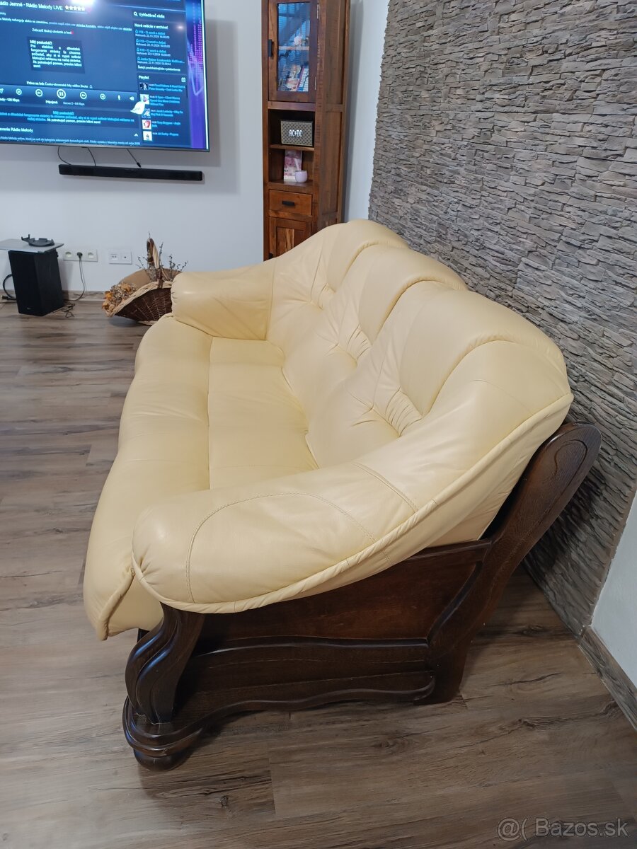 Kožená sedacia súprava - 6