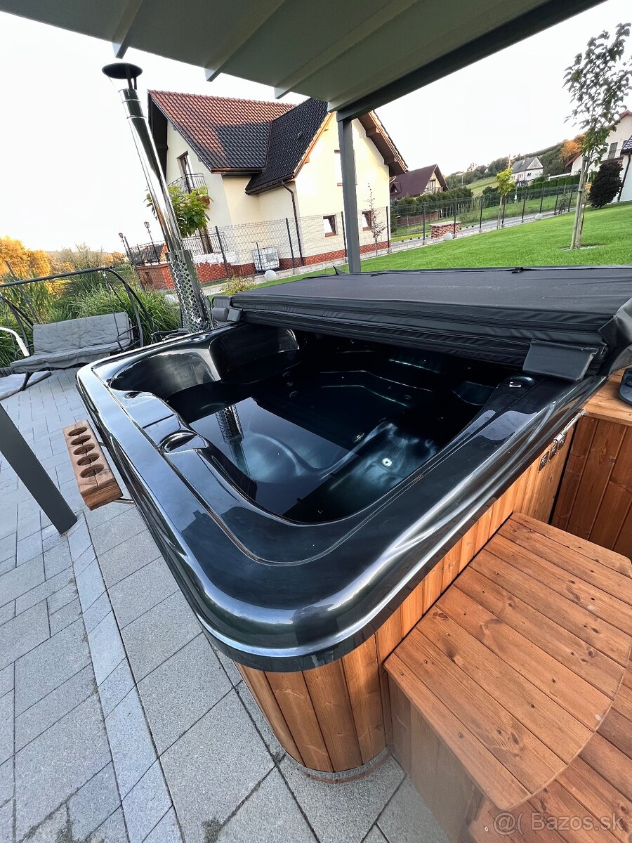 Kúpacia kaďa, jacuzzi, vírivka, celoročná kaďa - 6