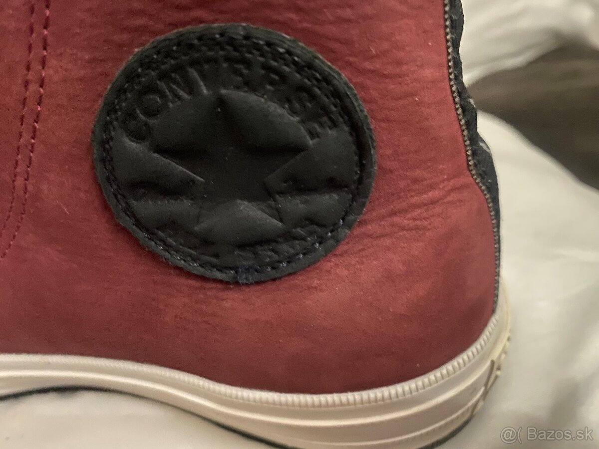 Predaj Converse all stars zimne, kozene, velkost 37,5. - 6