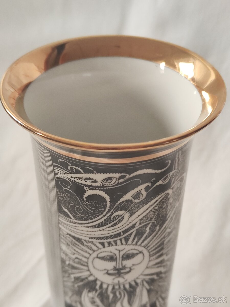 Váza Hollóháza Maďarsko - elegantní kousek - 6