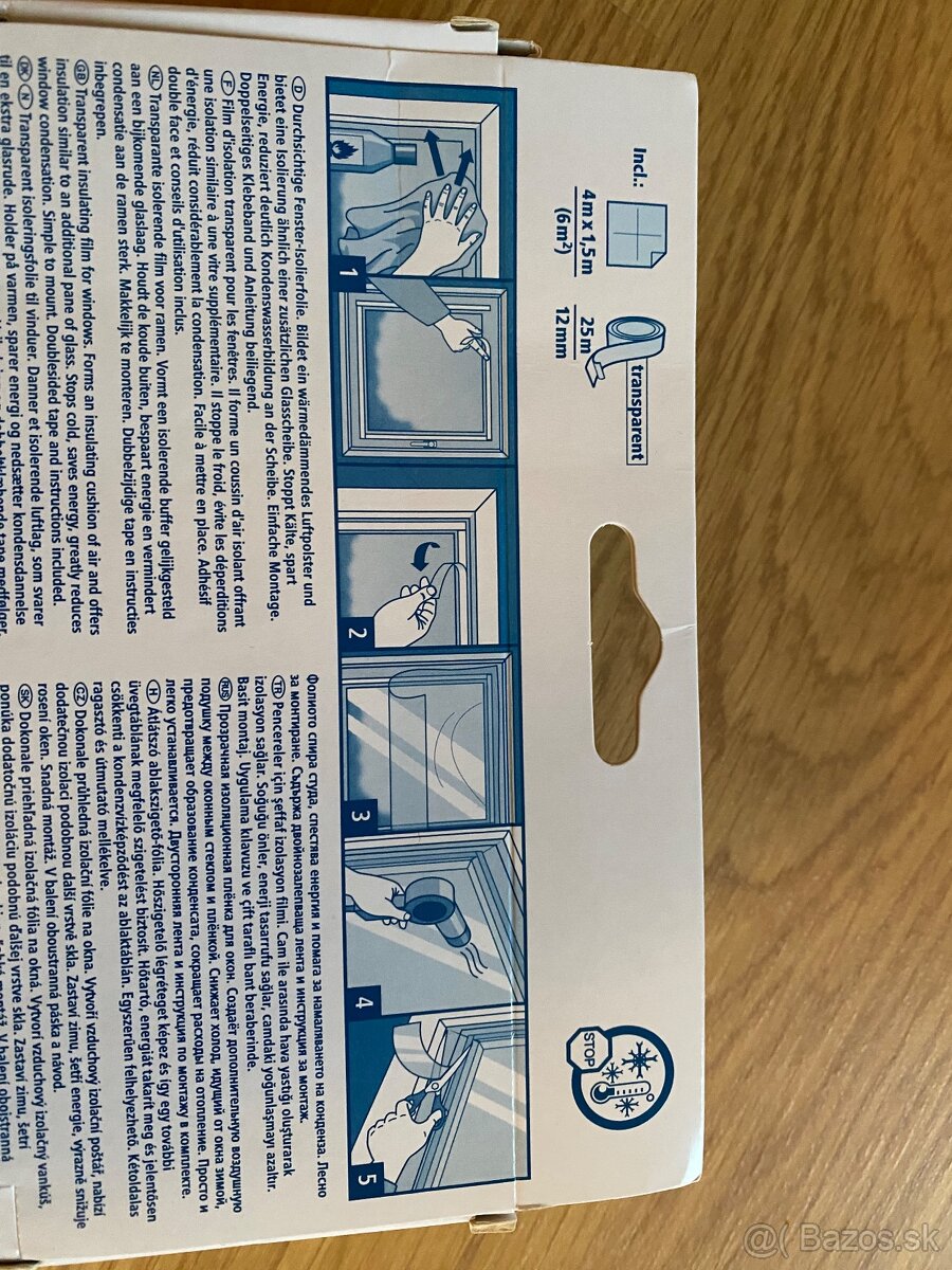 Window insulation film Tesa Moll Thermo cover thermo zaves - 6