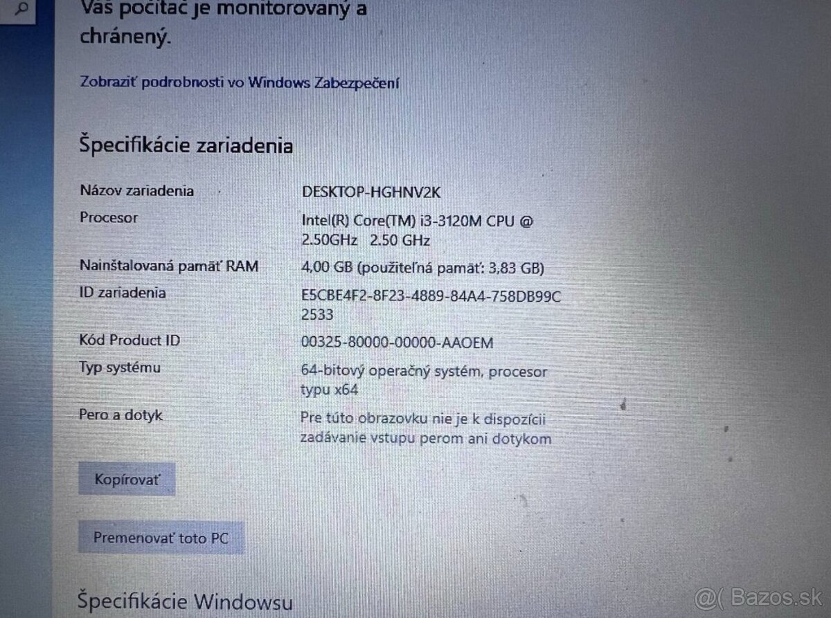 Predám funkčnú použitú matičnú dosku do notebooku L430. - 6