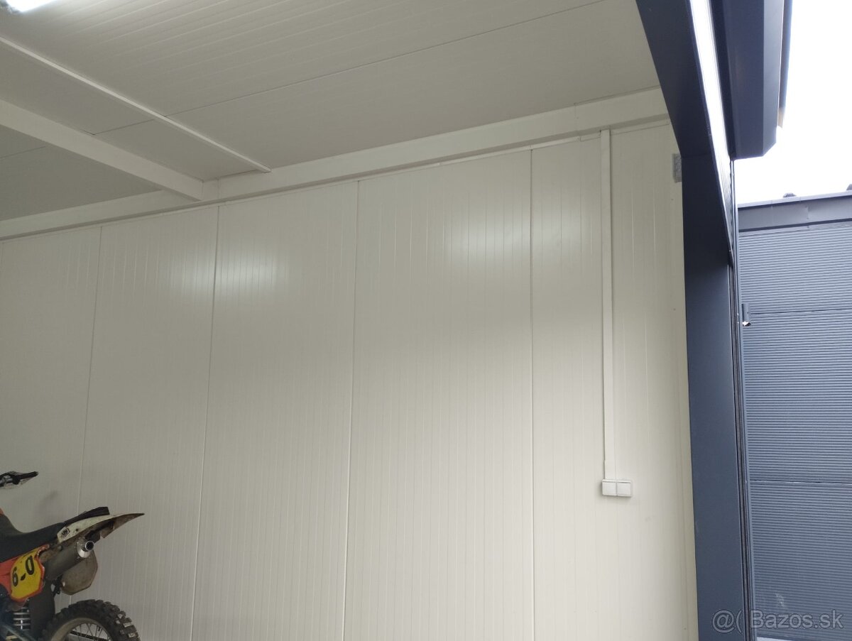Kontajner Garaže s PIR sendvičový panelou 6x3 výška 3metre - 6
