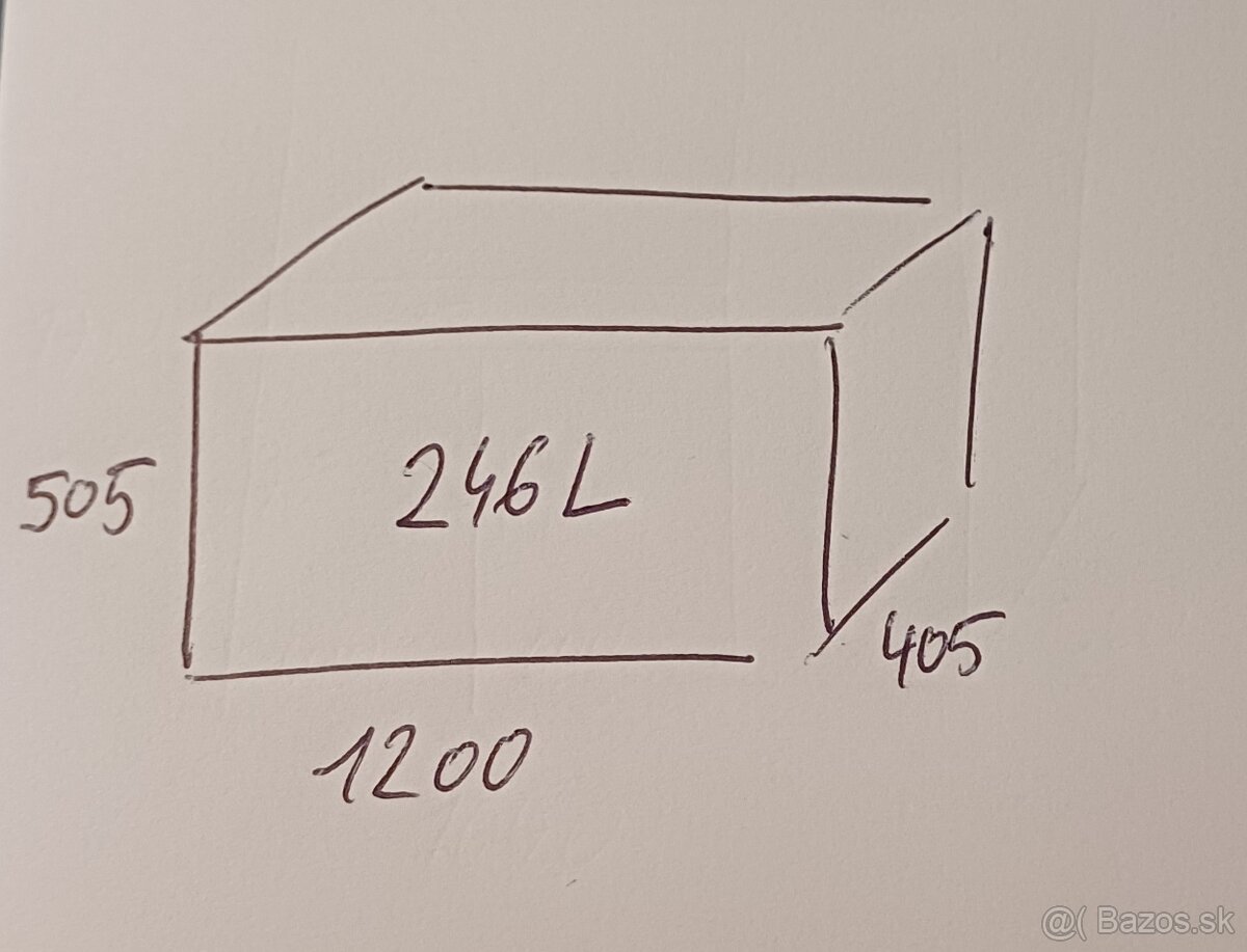 Stojan so skrinkou na akvarium + akvarium 246L s vybavenim - 6