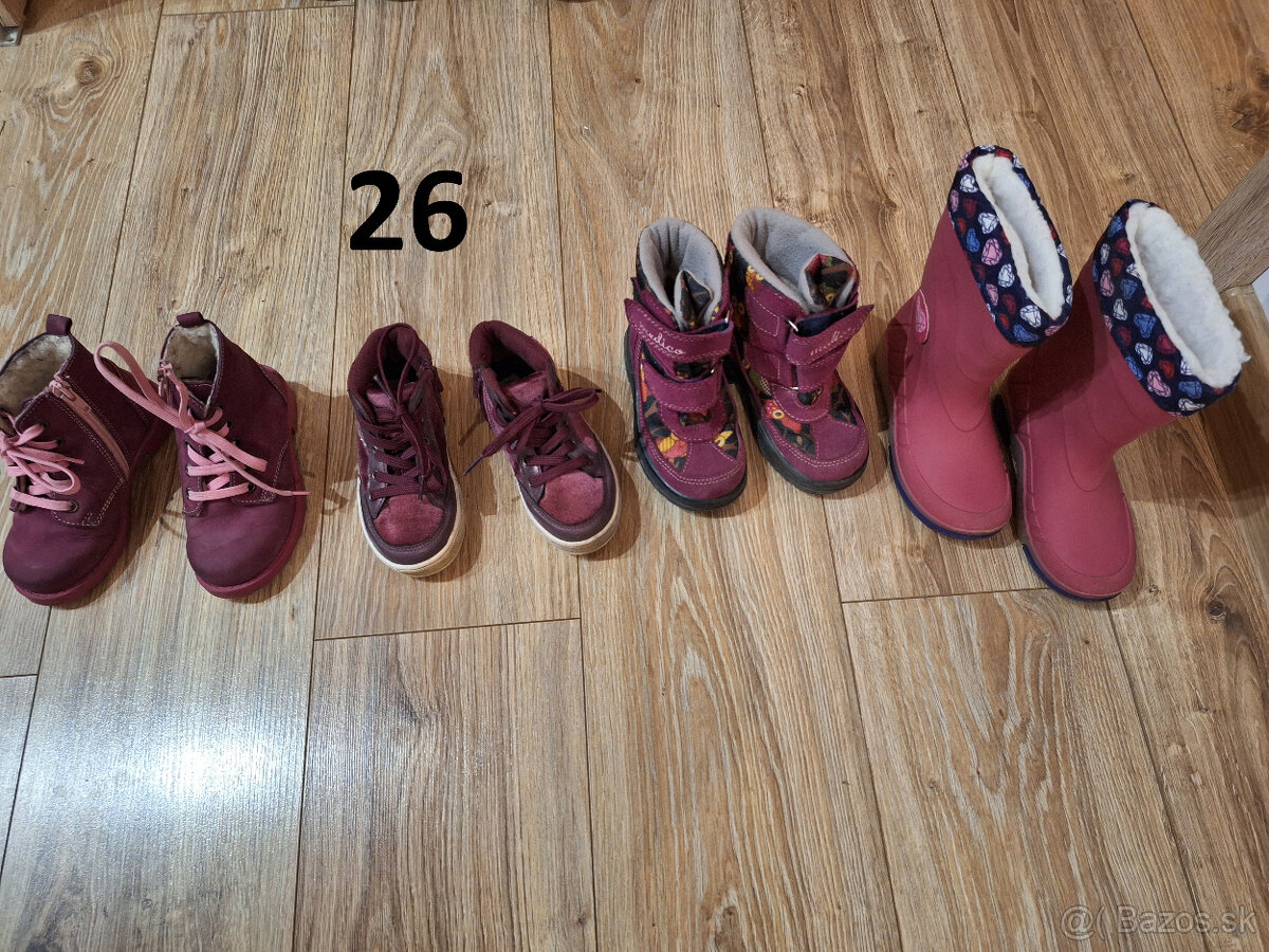 Predam dievcensku zimnu obuv 26, 28, 30, 31, 32 - 6