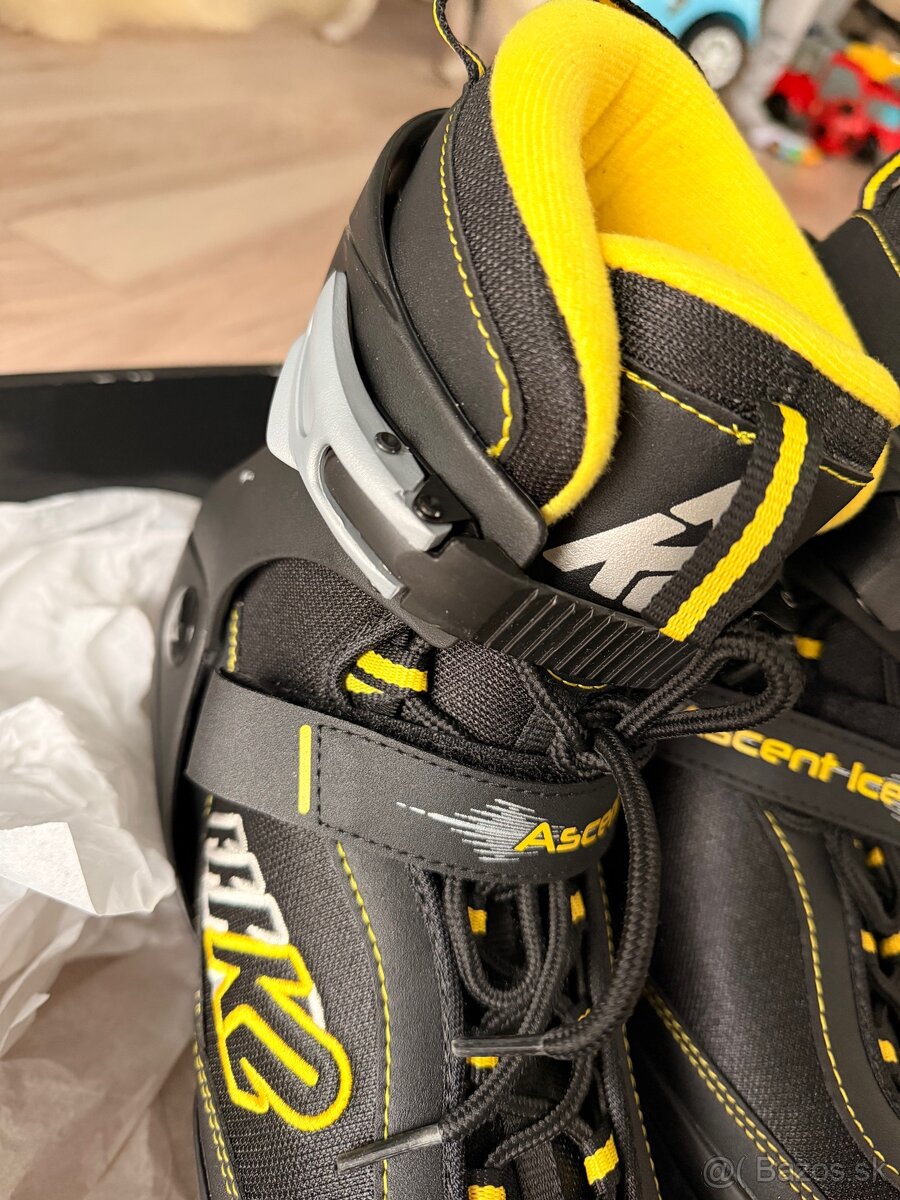 Predám pánske korčule K2 Ascent Ice – veľ. 40,5 - 6