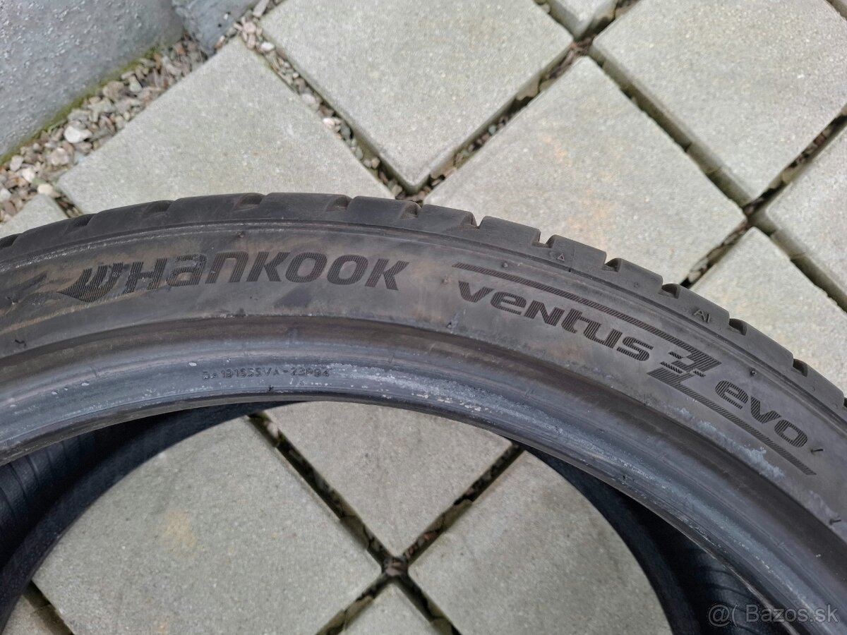 Dvojrozmer 255/35 R19 + 225/40 R19 letné pneumatiky Hankook - 6