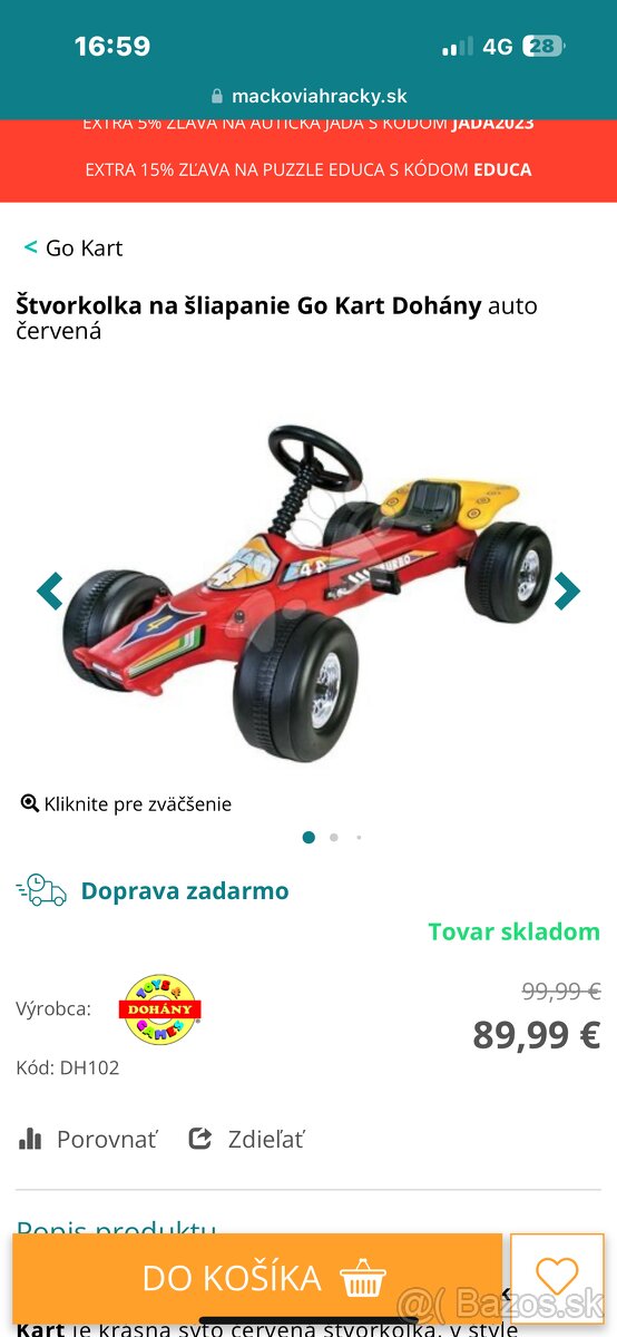 Detské formule na šlapanie - 6