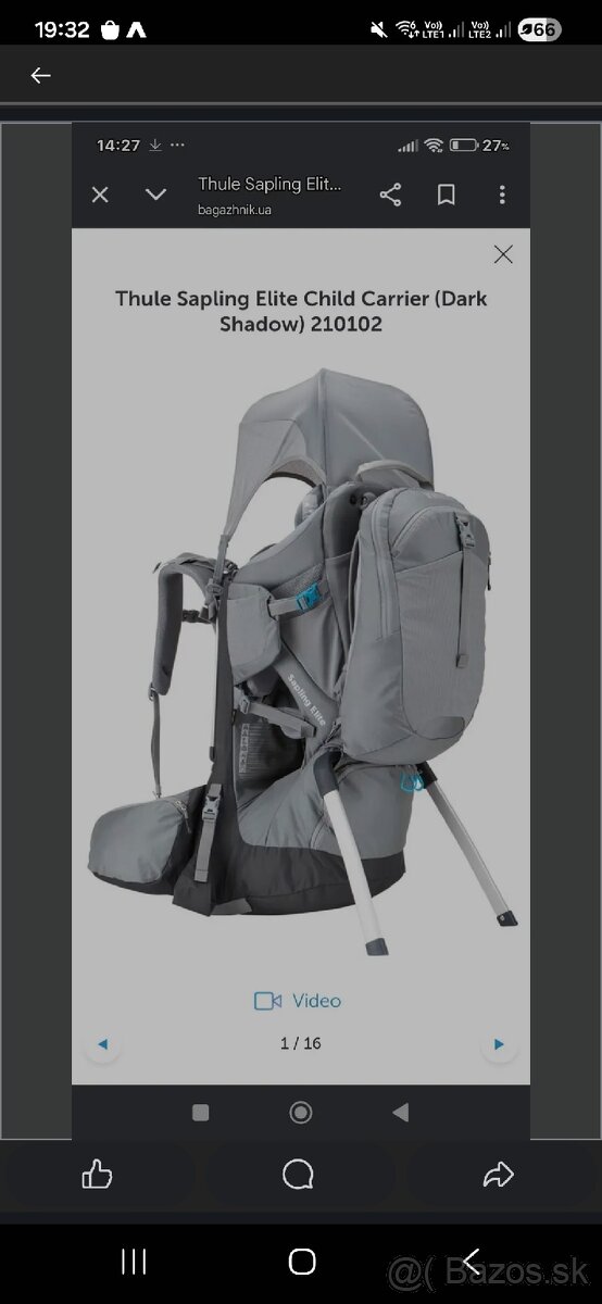 Thule sapling elite nosič - 6