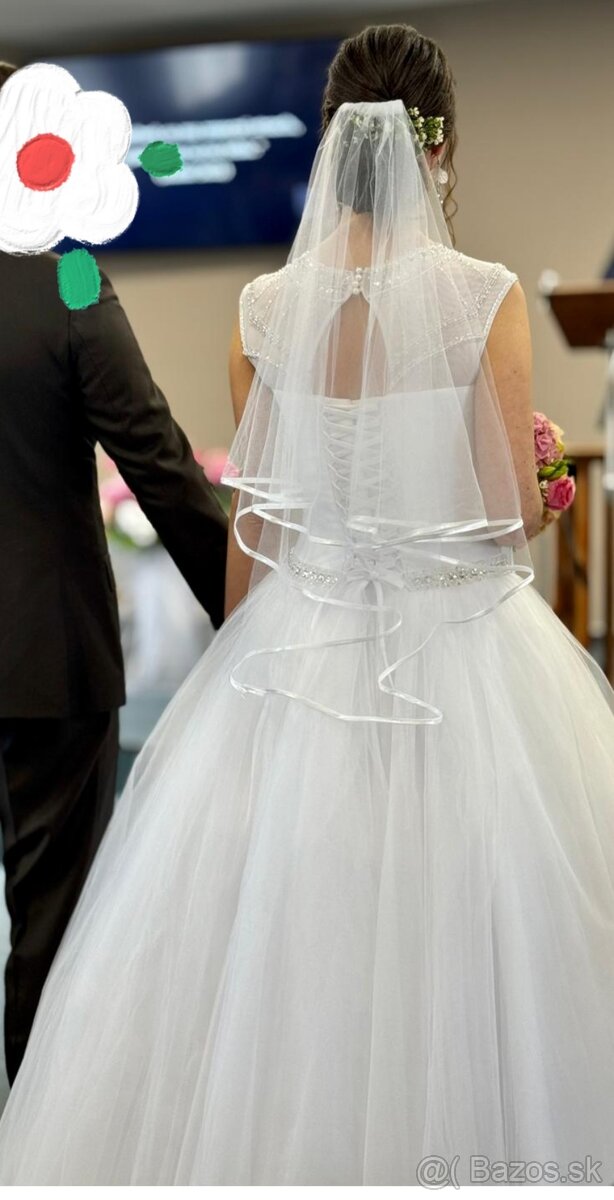 Krásne svadobné šaty - 6
