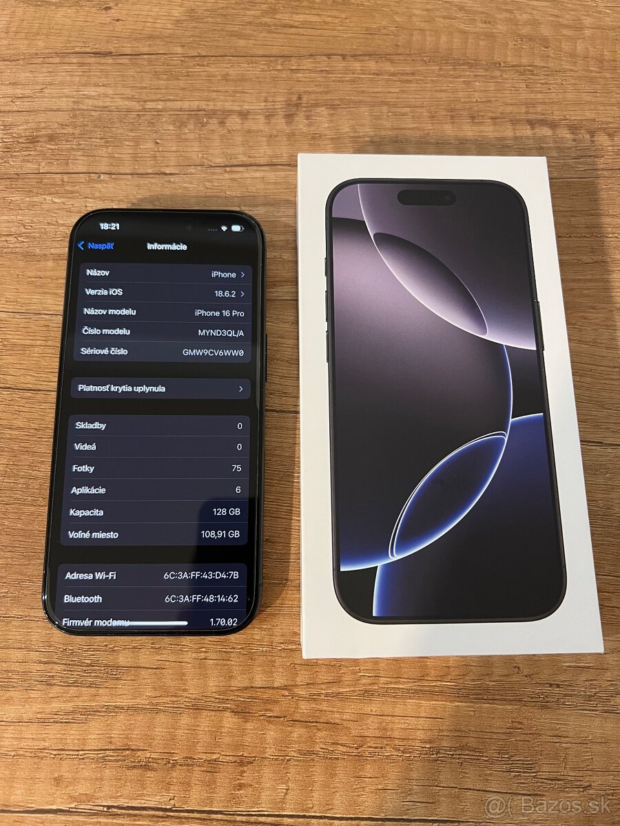 Iphone 16 Pro 128GB Black - 6