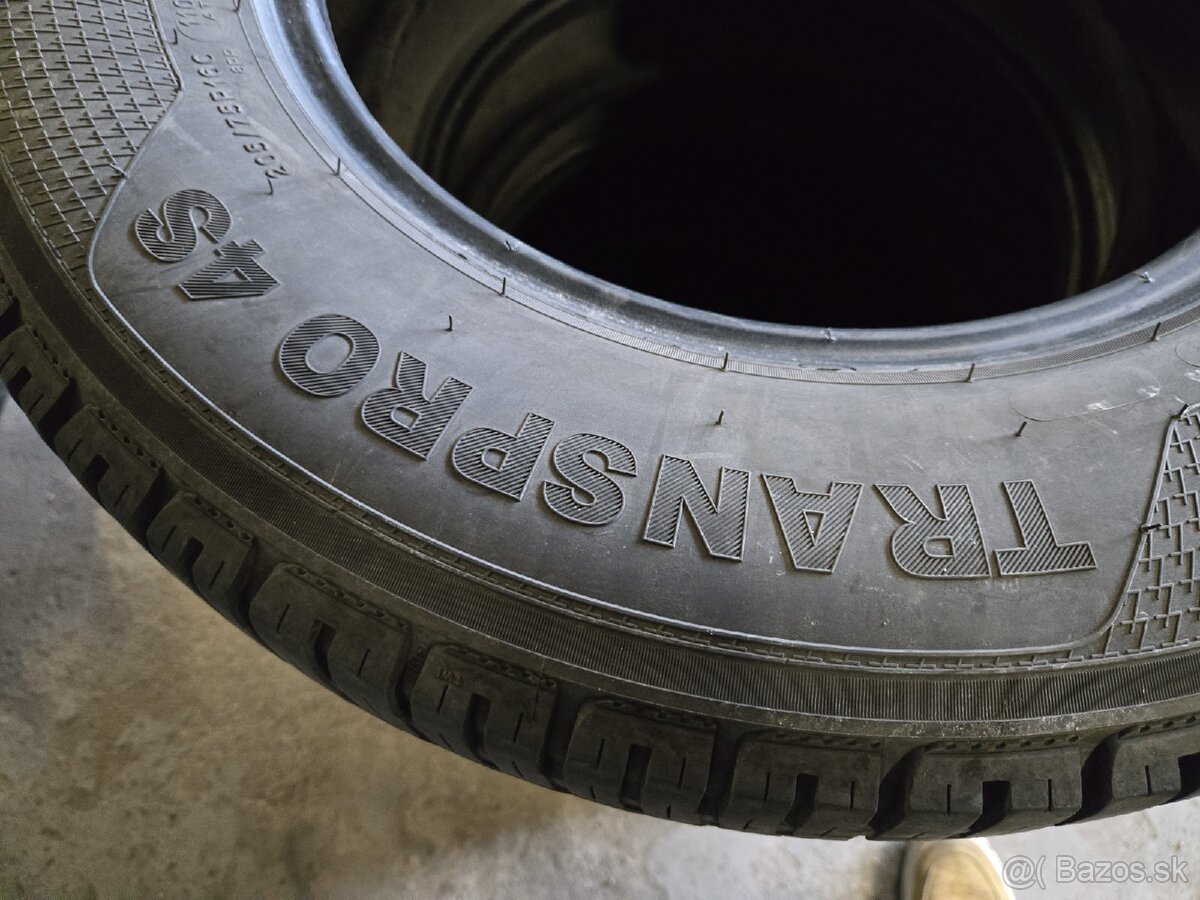 4x Celoročné dodávkové pneu 205/75r16c - 6