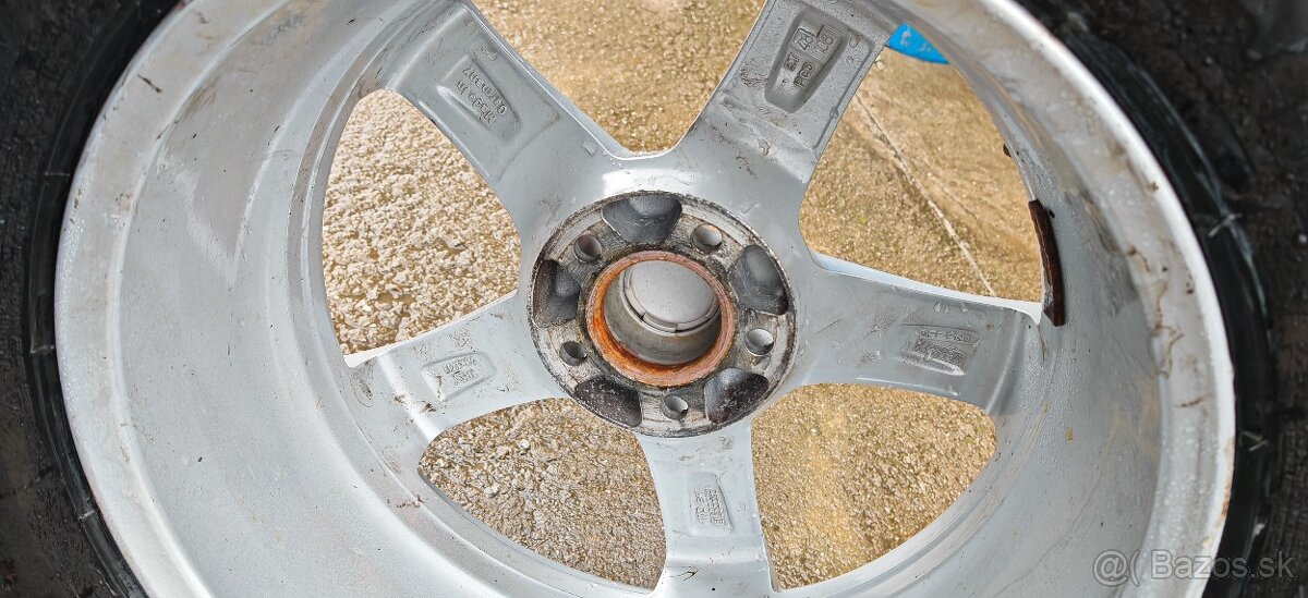 ALU Dezent 5x108 a letné Michelin Primacy 4 215/65 R17 - 6