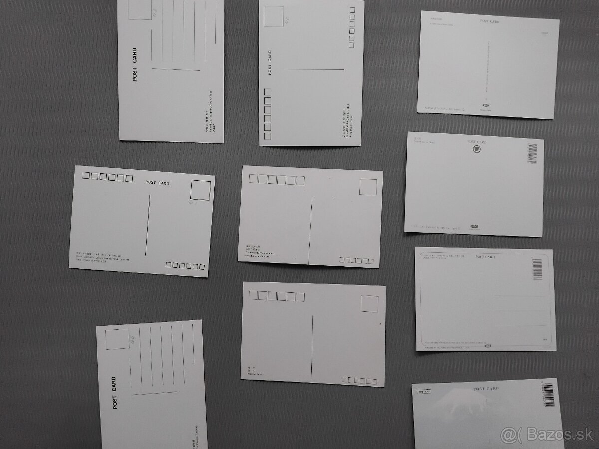 Pohľadnice Čína, Japonsko - 6