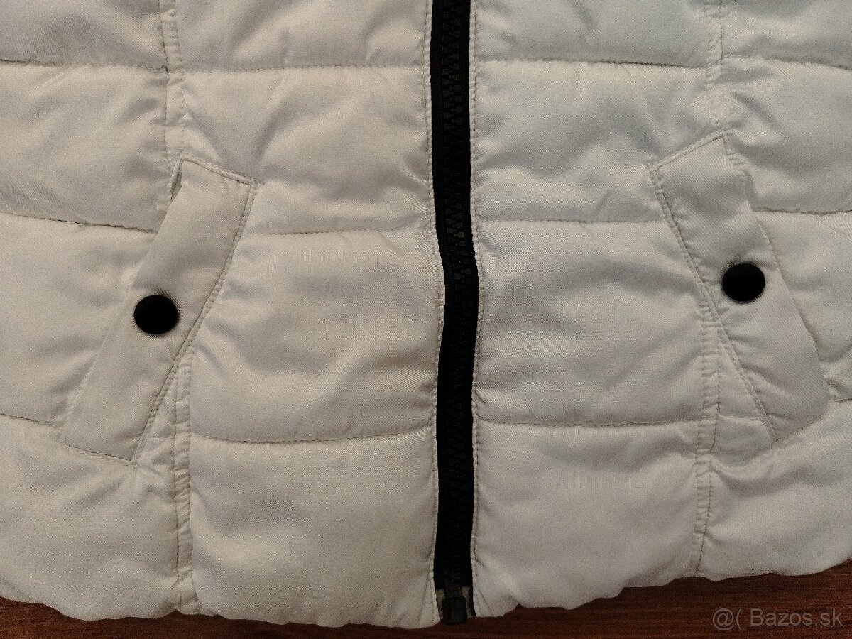 Zimná kontrastná bundička H&M, veľ. 146 - 6