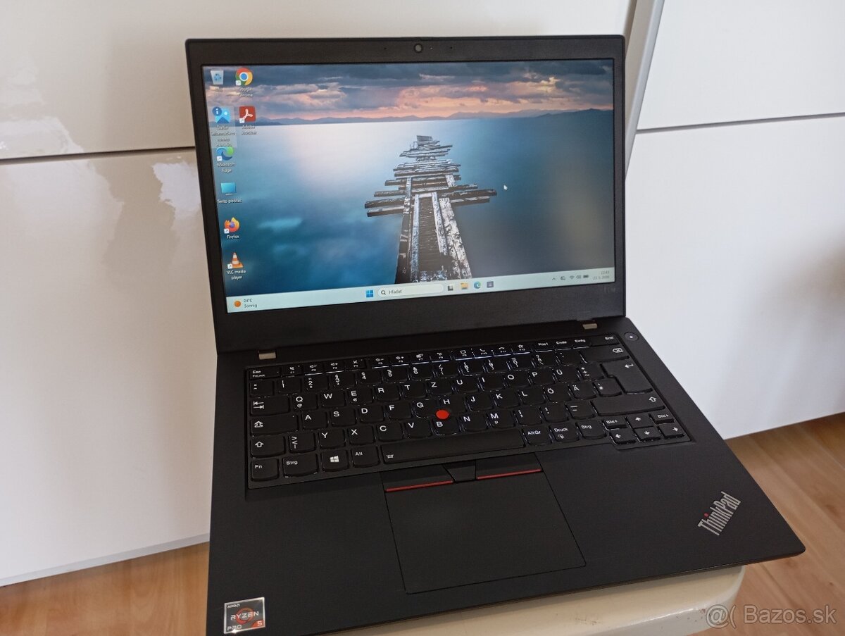 predám Lenovo Thinkpad L14 , AMD Ryzen 5 , 8gb ram , ssd - 6