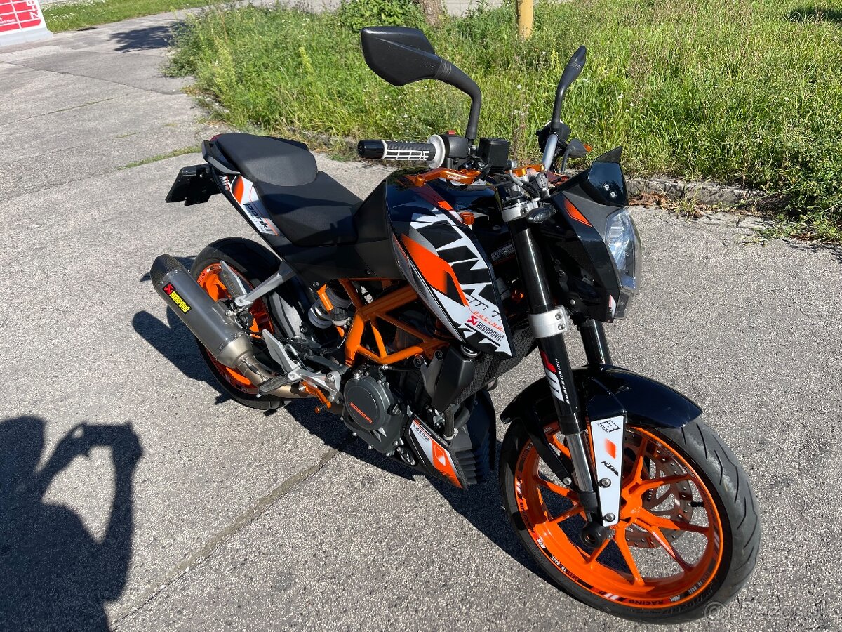 KTM DUKE 390 ABS 4430km 7/2016 Akrapovic - 6