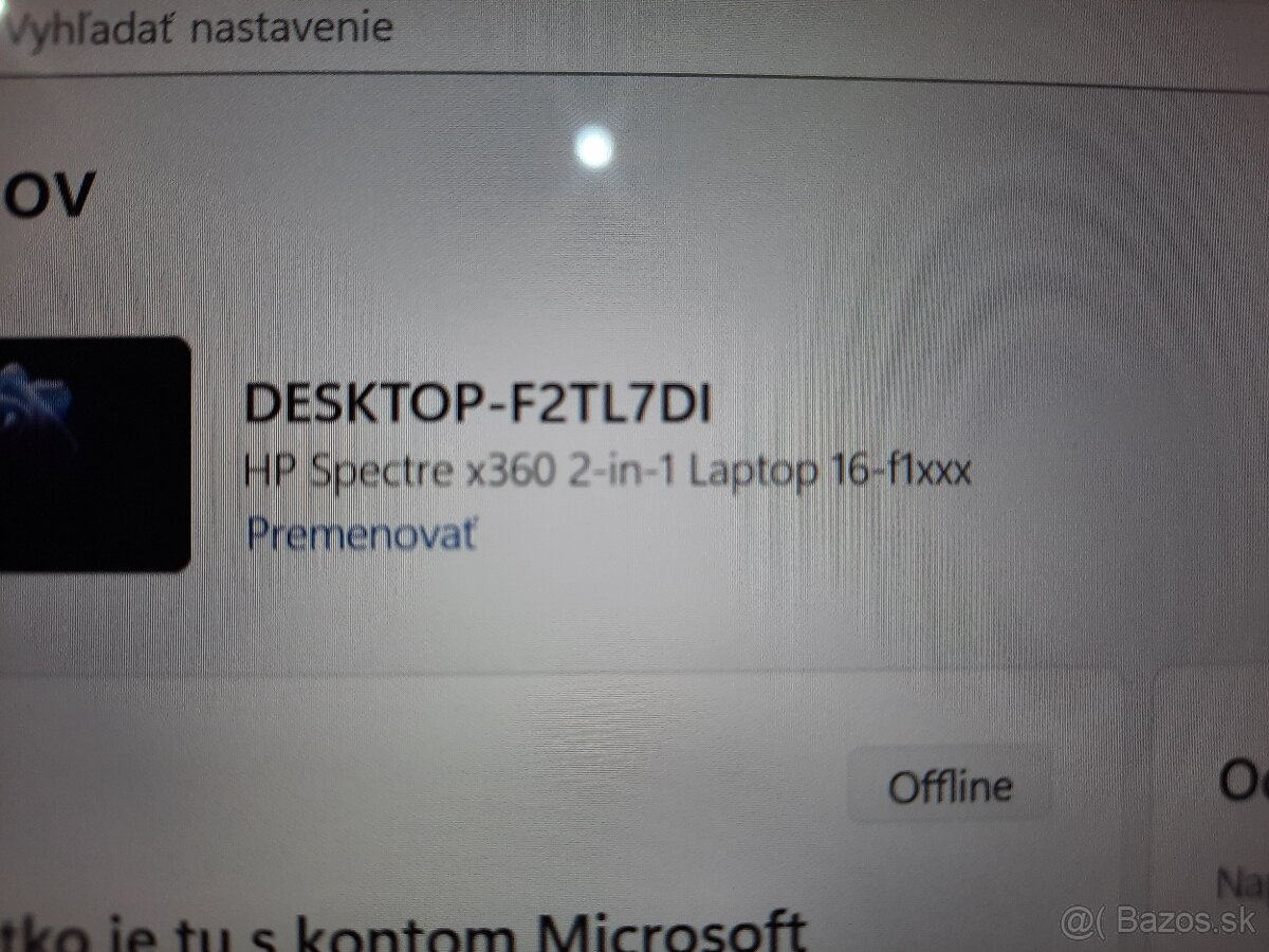 Tablet Notebook PC HP Spectre x360 16-f1900nc Nightfall Blac - 6