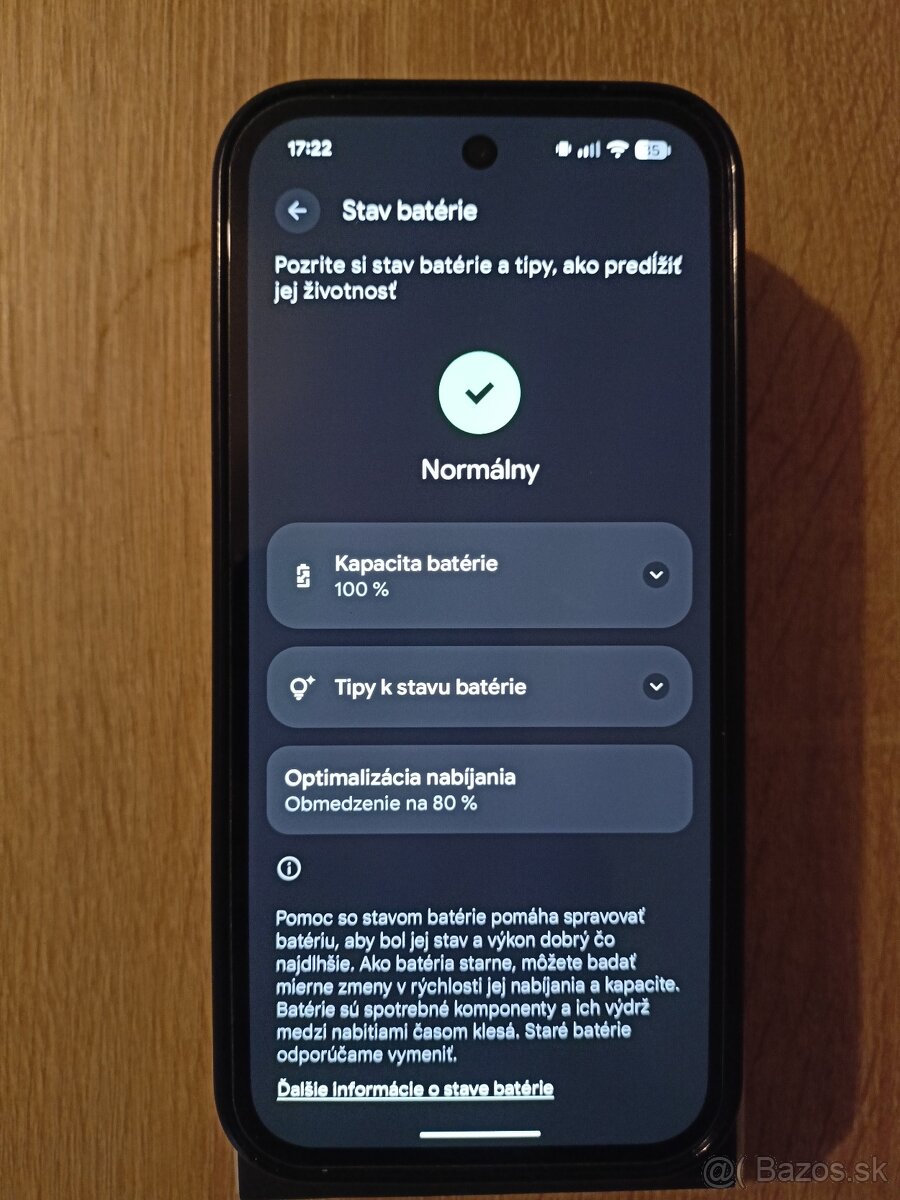 Google Pixel 9a 8 GB/128 GB Obsidian - 6