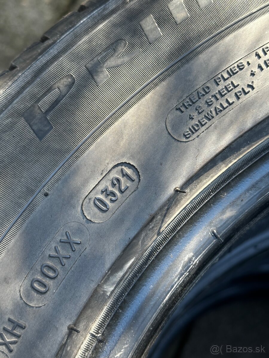 LETNÁ SADA 225/60 R17 MICHELIN PRIMACY 3 - 6