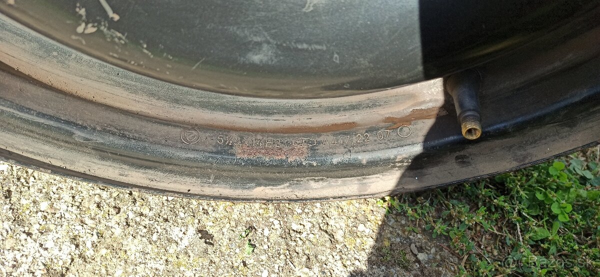 Predám plechové disky 4x98 R14 - 6