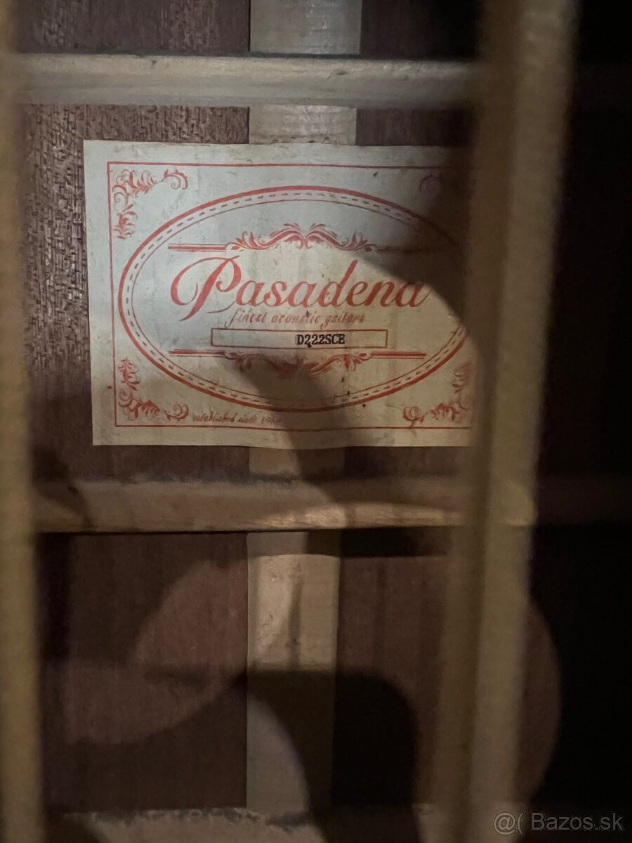 Elektroakustická gitara Pasadena - Znížená cena - 6