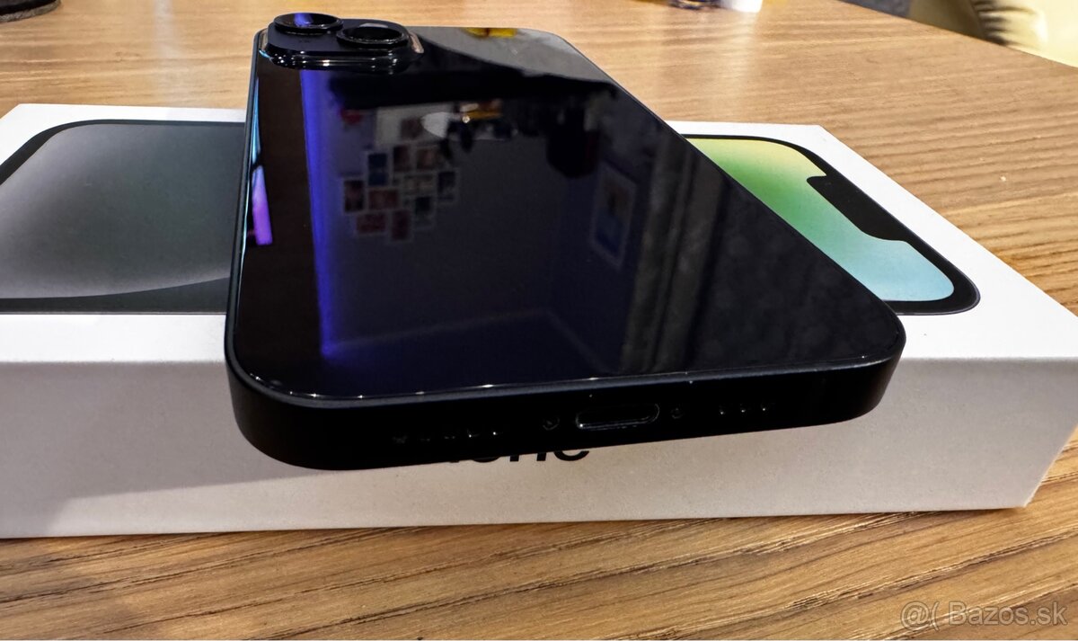 Predám Iphone 14 128gb Midnight - 6