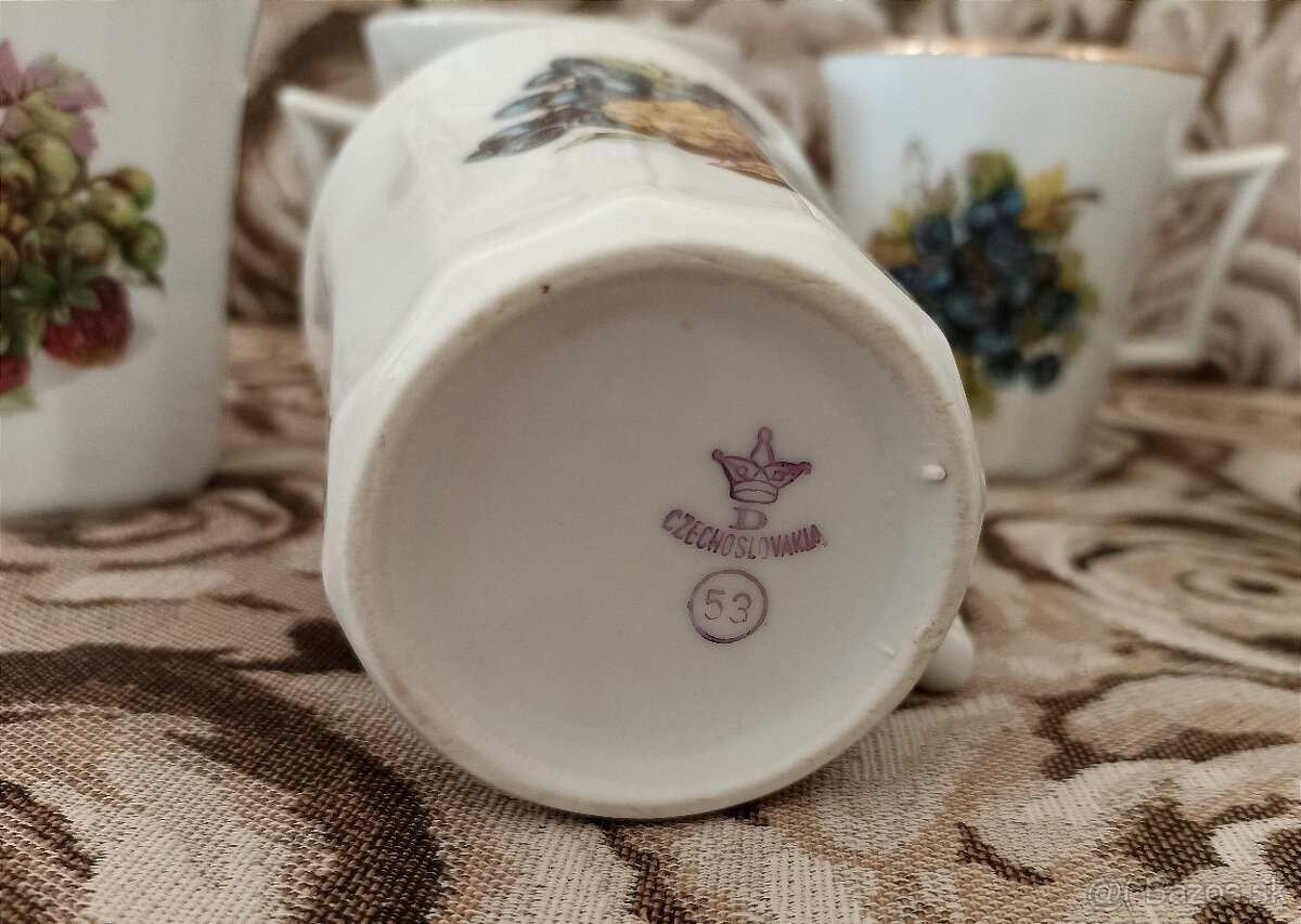 Hrnceky - ovocny motiv - 6