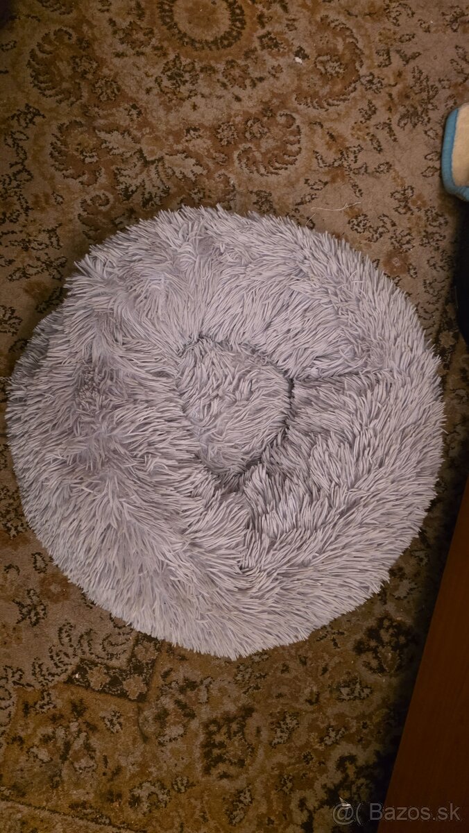 Pelech jemny sedy pre psy aj macky novy - 6