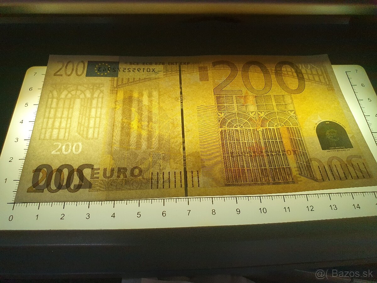 ✅️Bankovka 200€ UNC (0) - 6