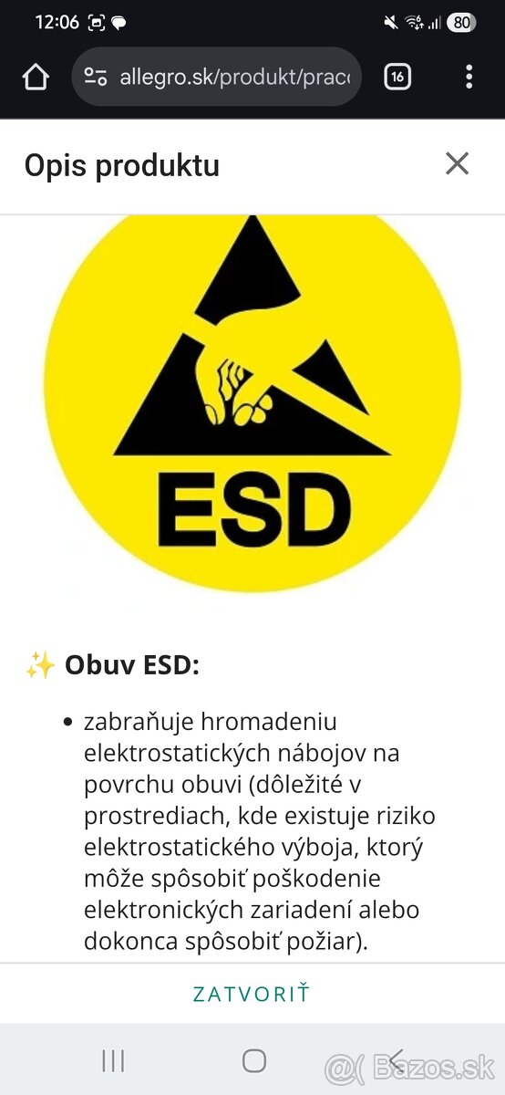 Bezpečnostná obuv veĺ. 42 - 6