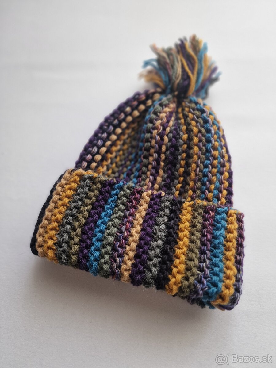 SET vlnených čiapok STRIPS - 6