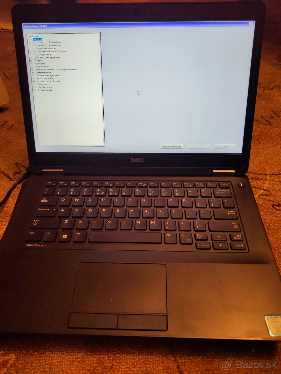 Predám viacero notebook Dell latitude E5470 - 6