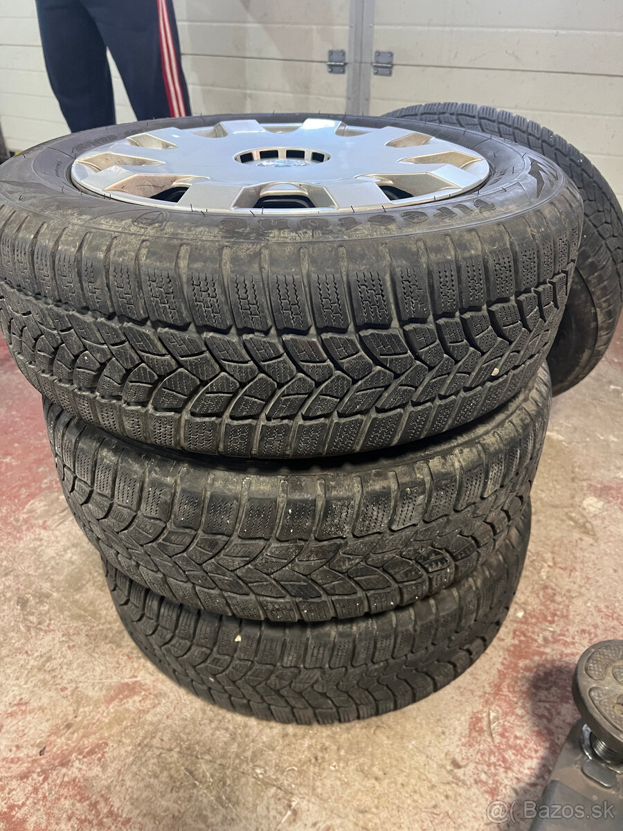 ZIMNE pneu s diskami 185/60R15 - 6