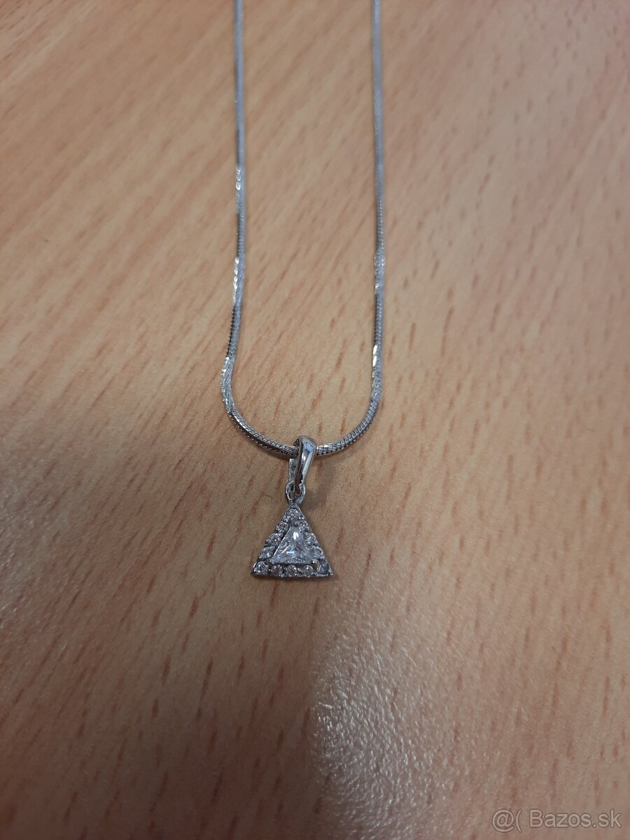 Strieborna retiazka s priveskom - 6