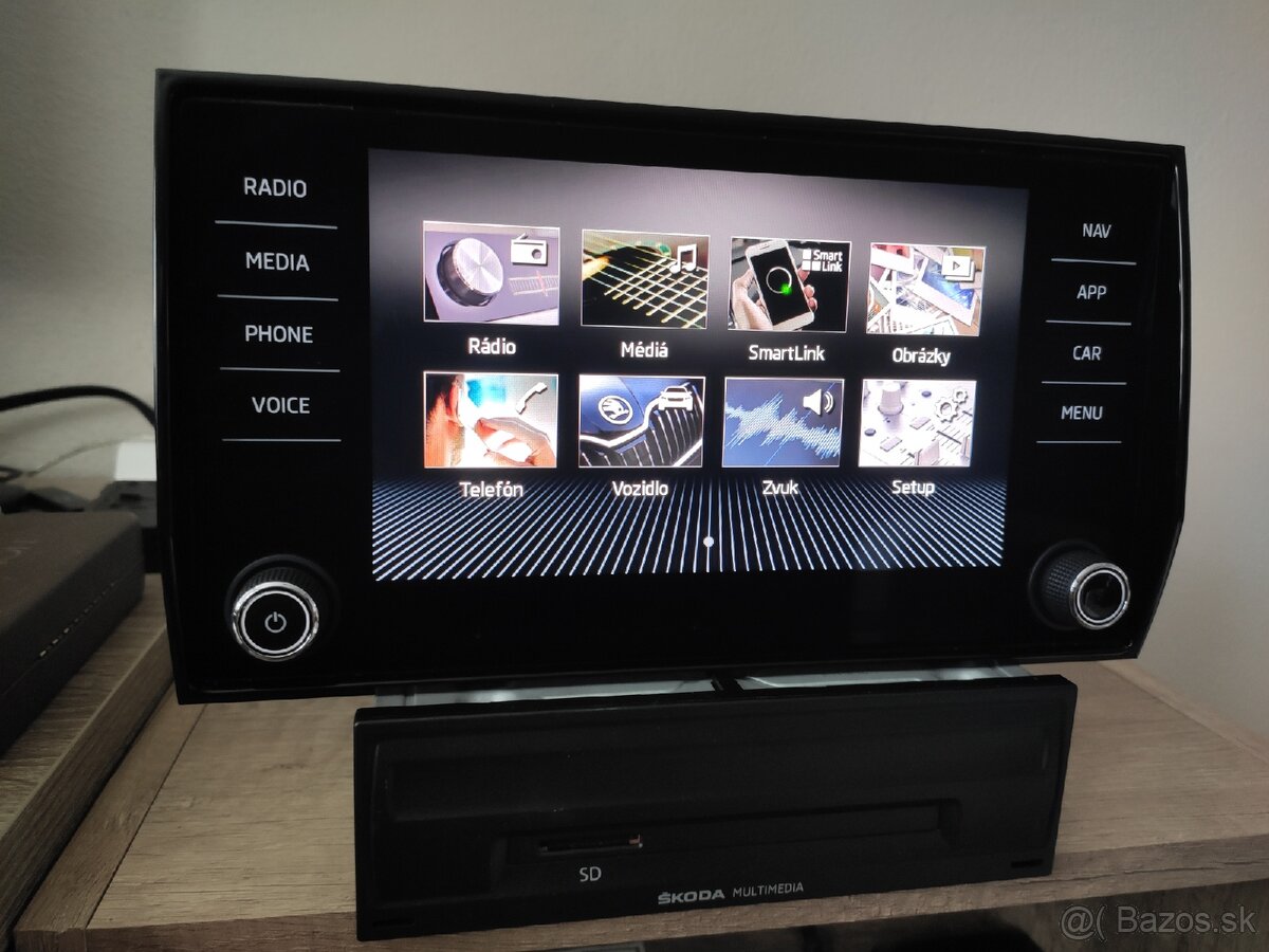 MIB2 Škoda Bolero / Amundsen s Carplay a Android Auto - 6