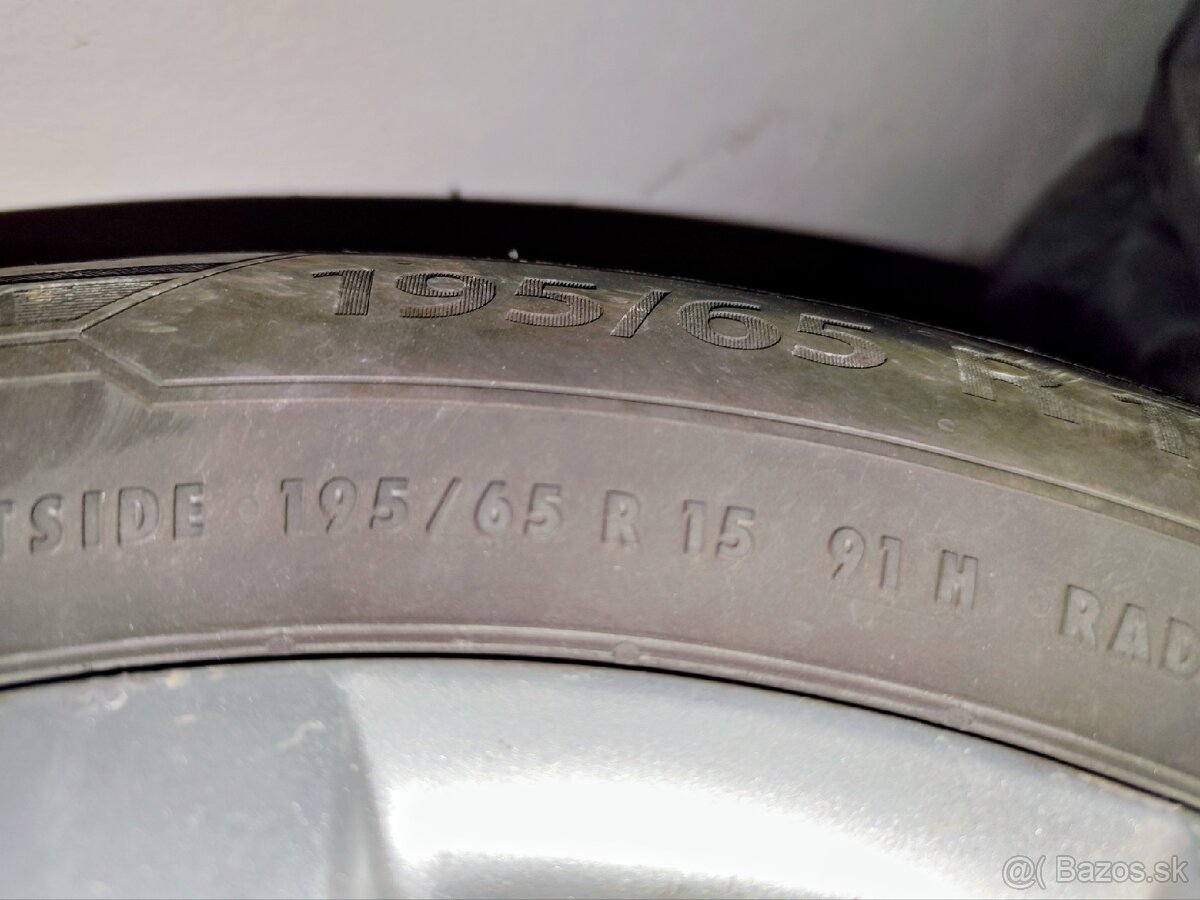 5x112 R15 195/65 91H letne pneu Barum Bravuris 5HM - 6