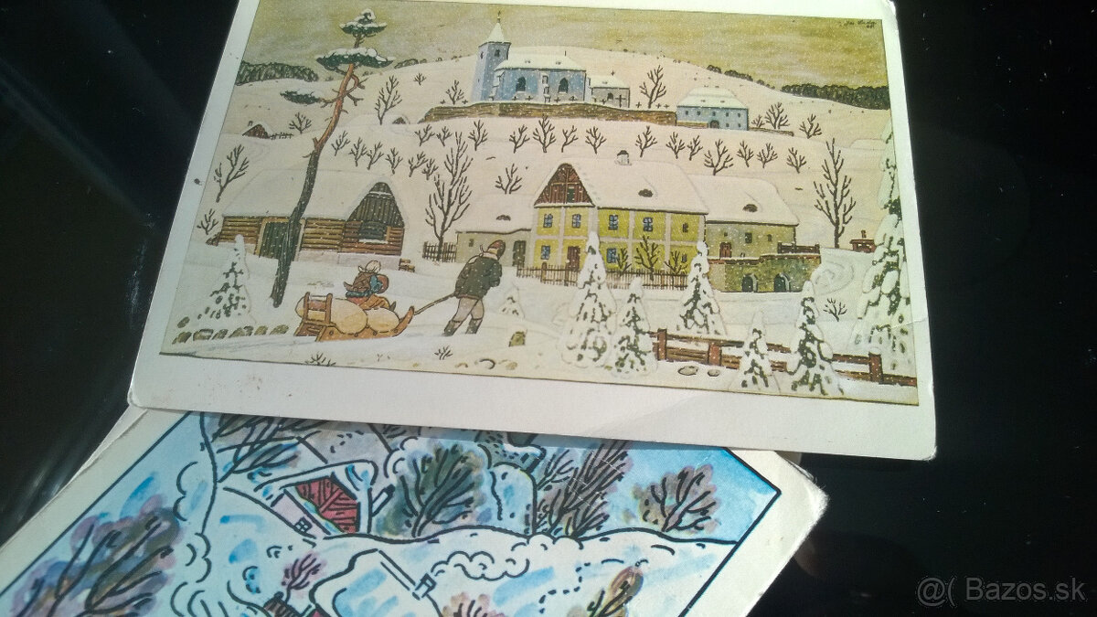 Josef Lada -staré pohľadnice - 6