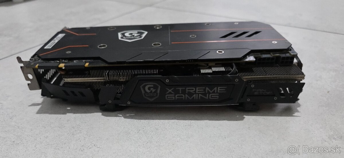 Predám hernú grafickú kartu GIGABYTE GeForce GTX 1070 Xtreme - 6