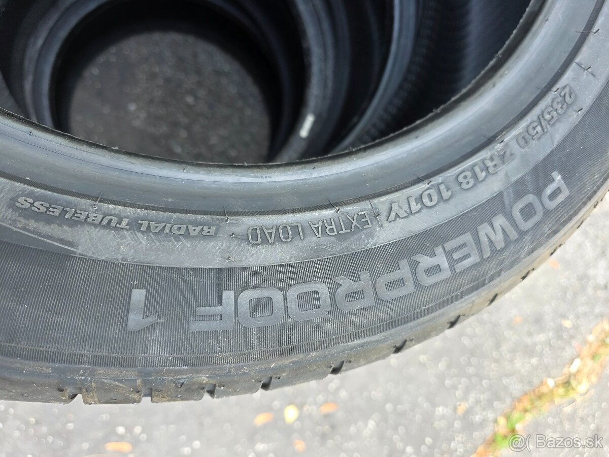 Nové letné pneumatiky 235/50 r18 nokian - 6