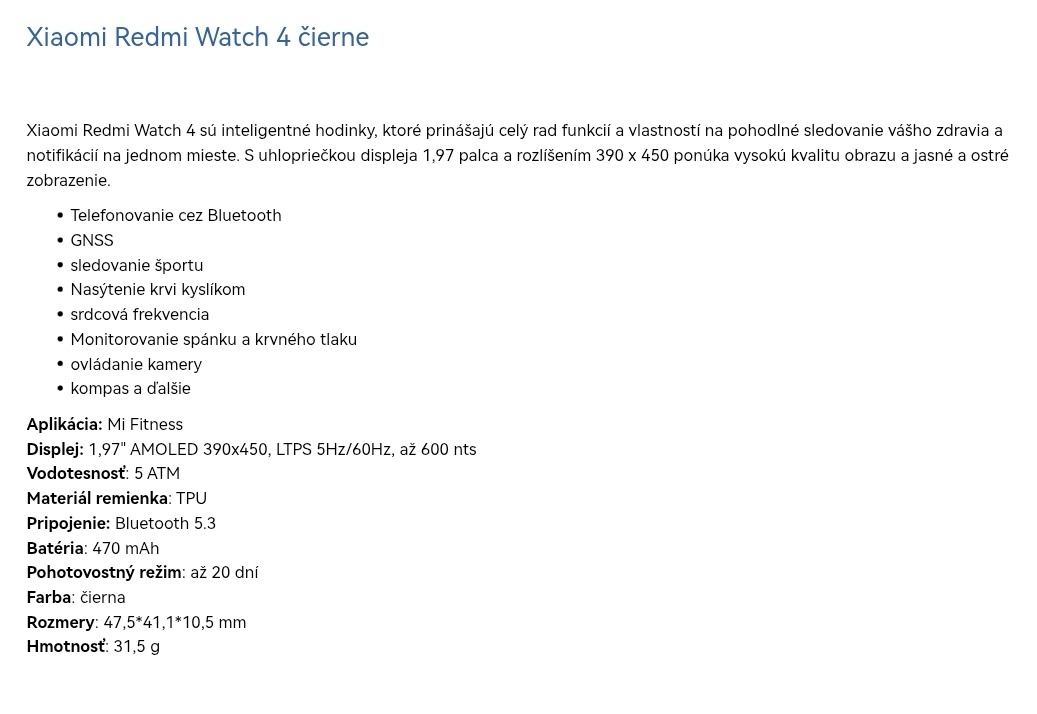 Redmi Watch 4 - 6