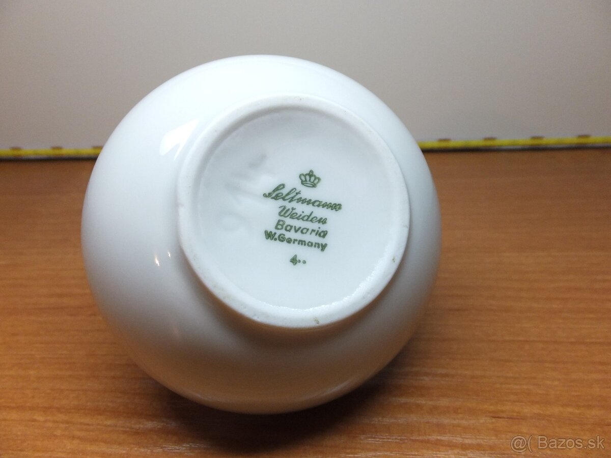 Brusel, pěkná stará vázička zn. Weiden Bavaria. - 6