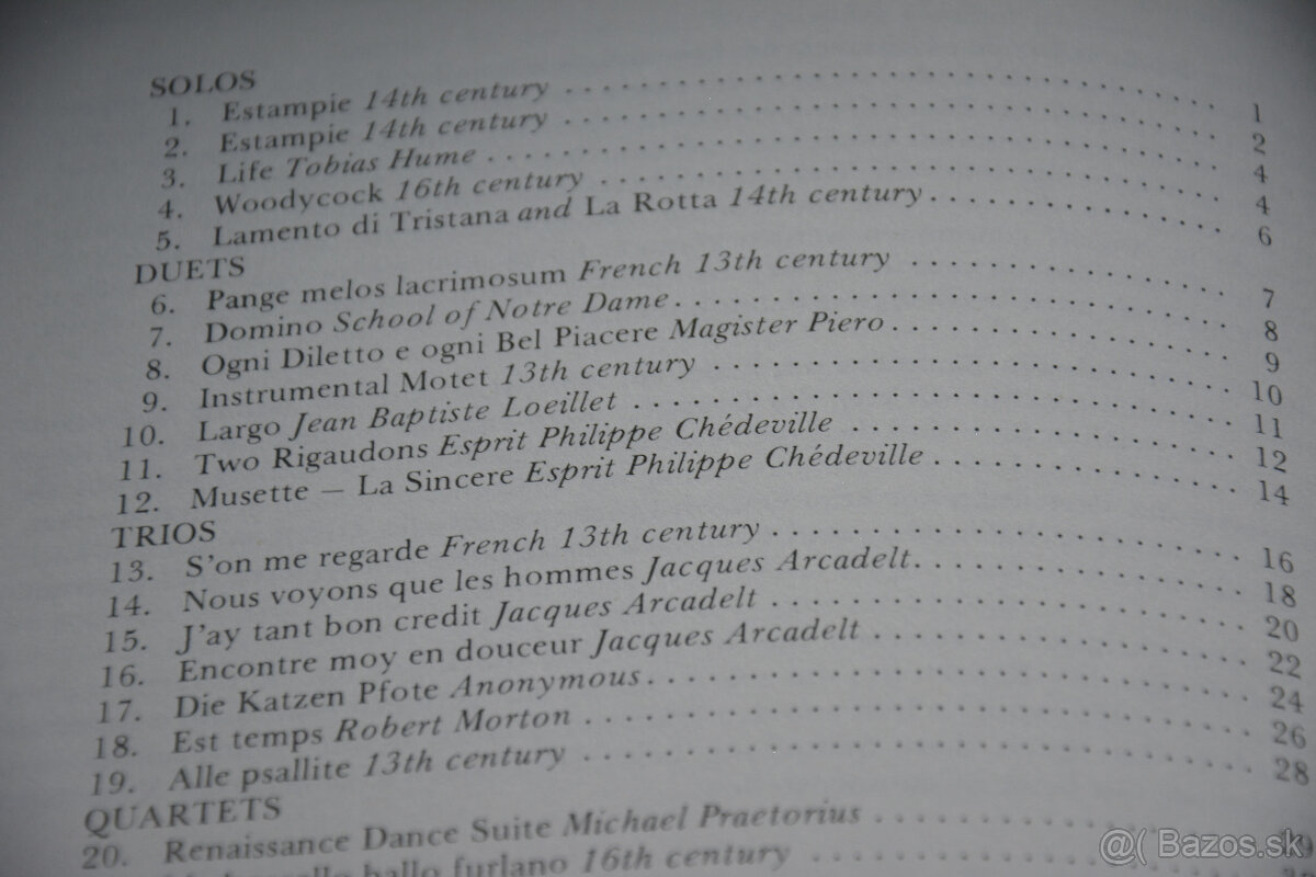 Zobcové flauty - Duo, Trio, Kvartet - 6