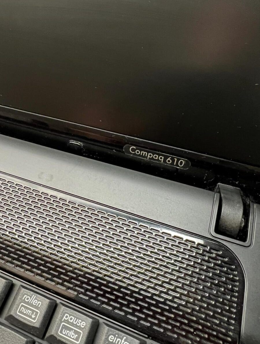 Predám notebook HP 15,6"Compaq 610 na diely alebo opravu - 6