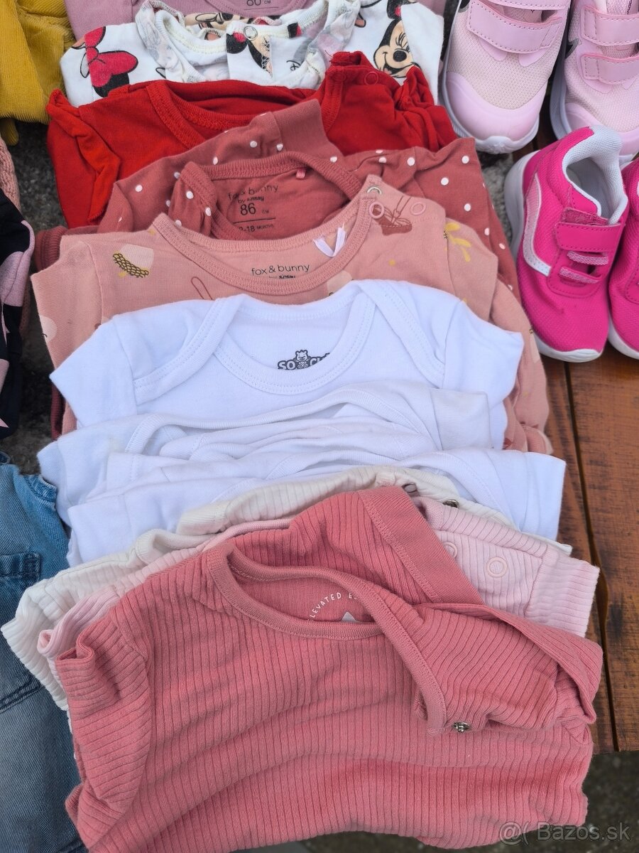 Predám balík oblečenia pre dievčatko 86 - 6