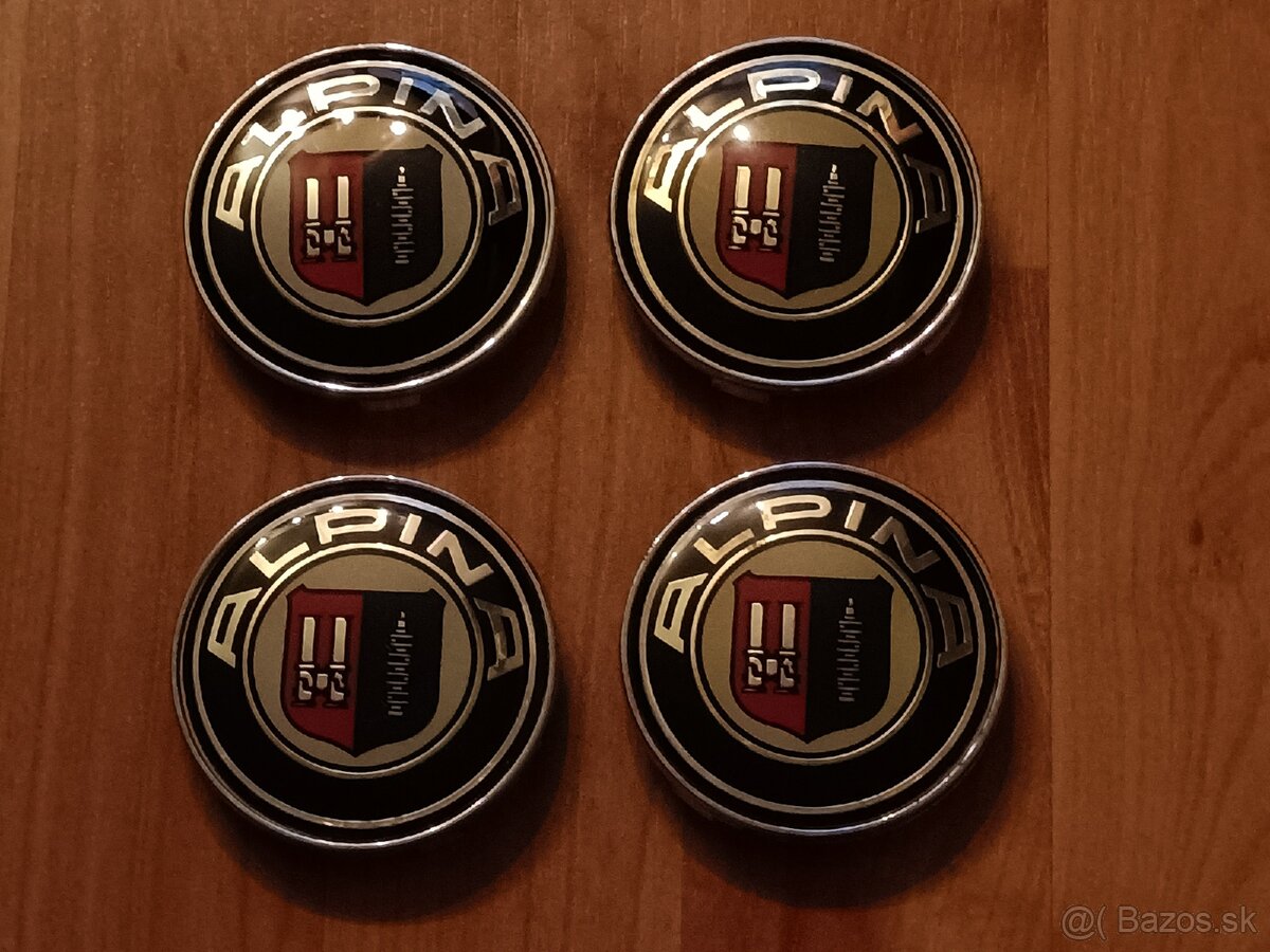 BMW ALPINA stredové krytky ,... - 6