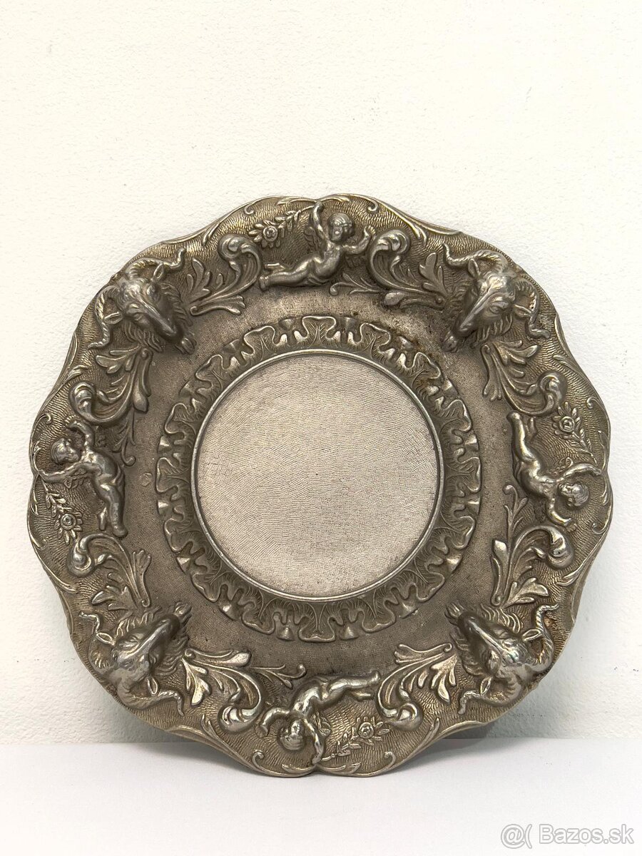 Starožitny svietnik a cínový džbán - 6