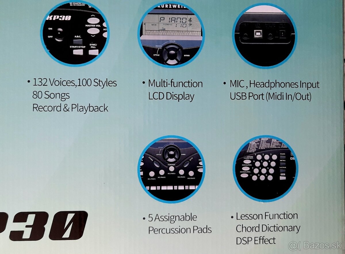 Prenosný keyboard - 6