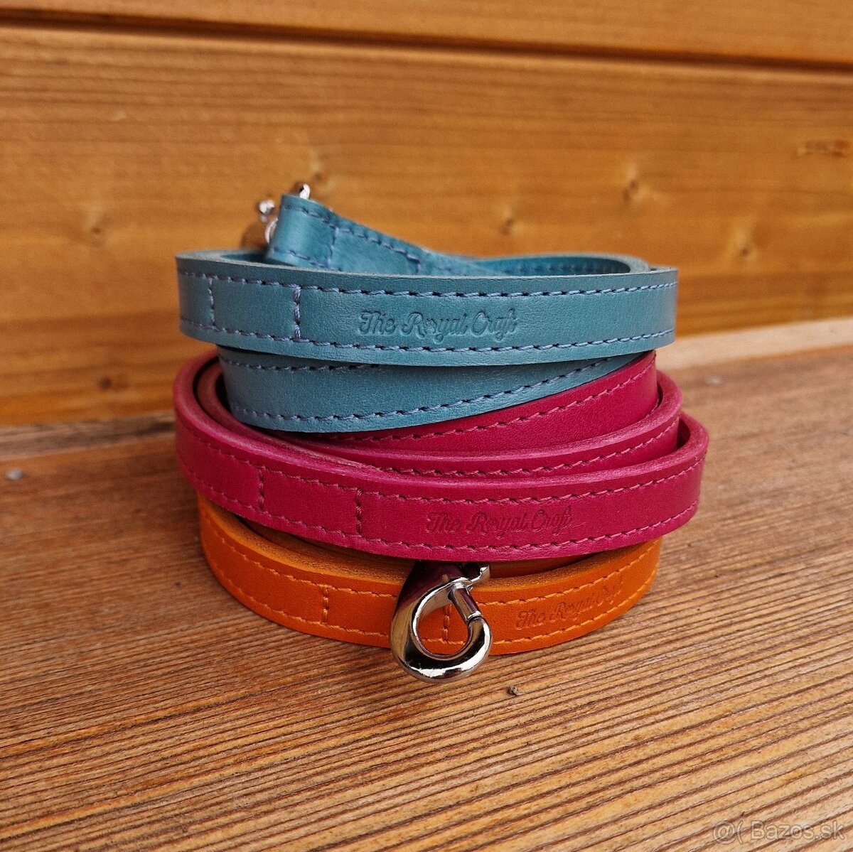 KOŽENÉ VODÍTKÁ A OBOJKY – RUČNÁ VÝROBA - 6