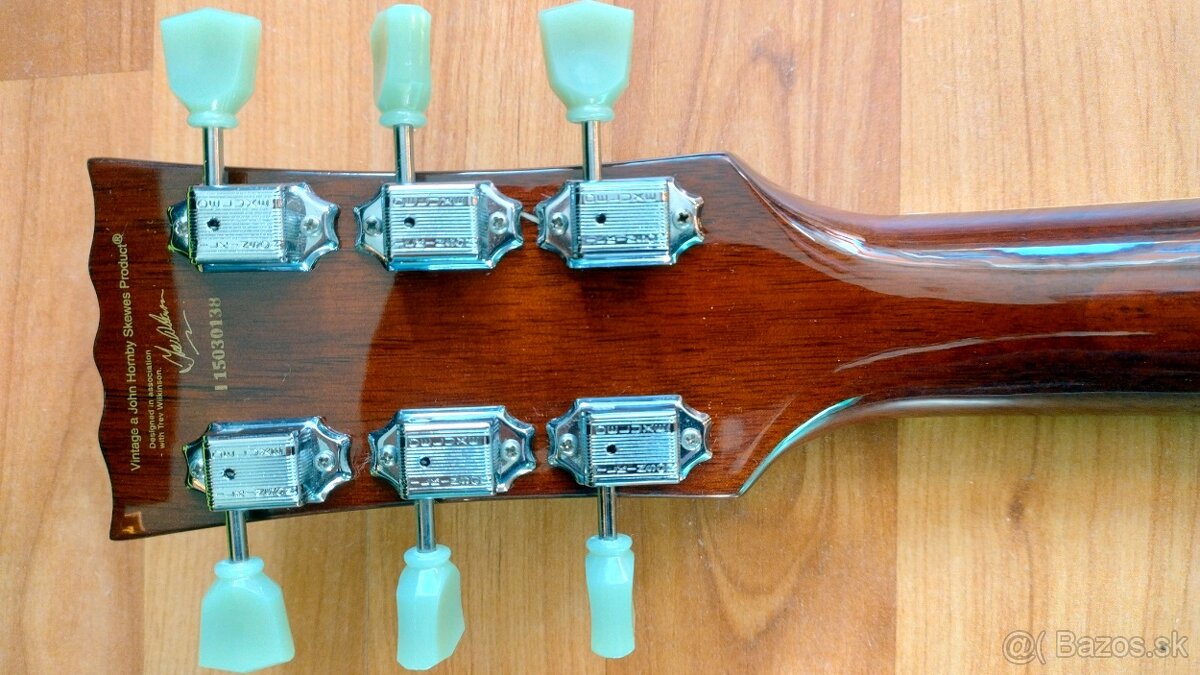 Elektricka gitara Vintage V100 Flame Iced Tea - 6